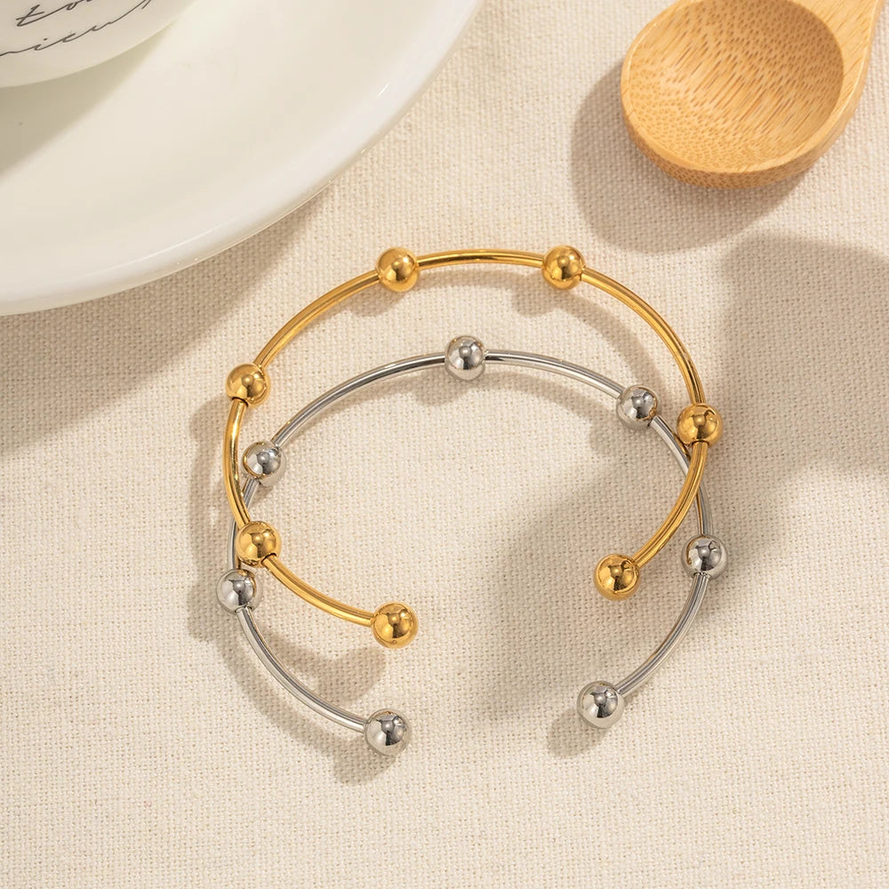 Bracelete Esferas Minimalistas
