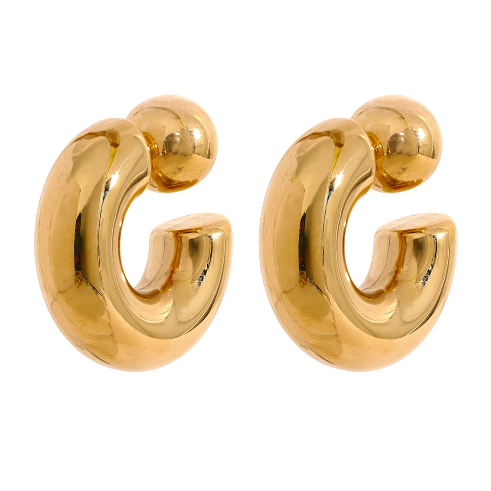 Brinco em Ouro 18k Argola C