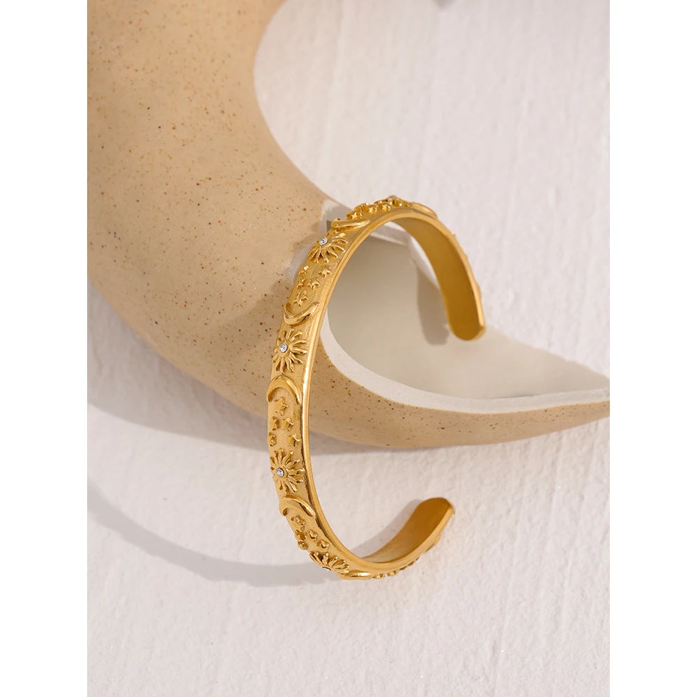 Pulseira Bracelete Ajustável Astros Celestes