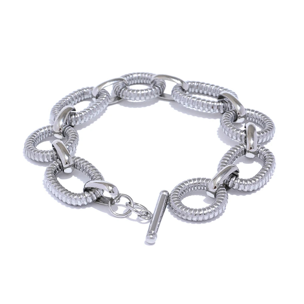 Pulseira Corrente Oval Grande