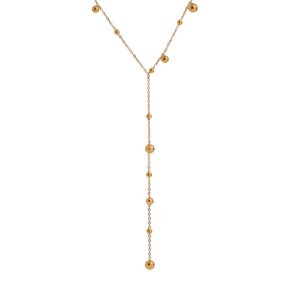 Colar Pendente Longo Minimalista