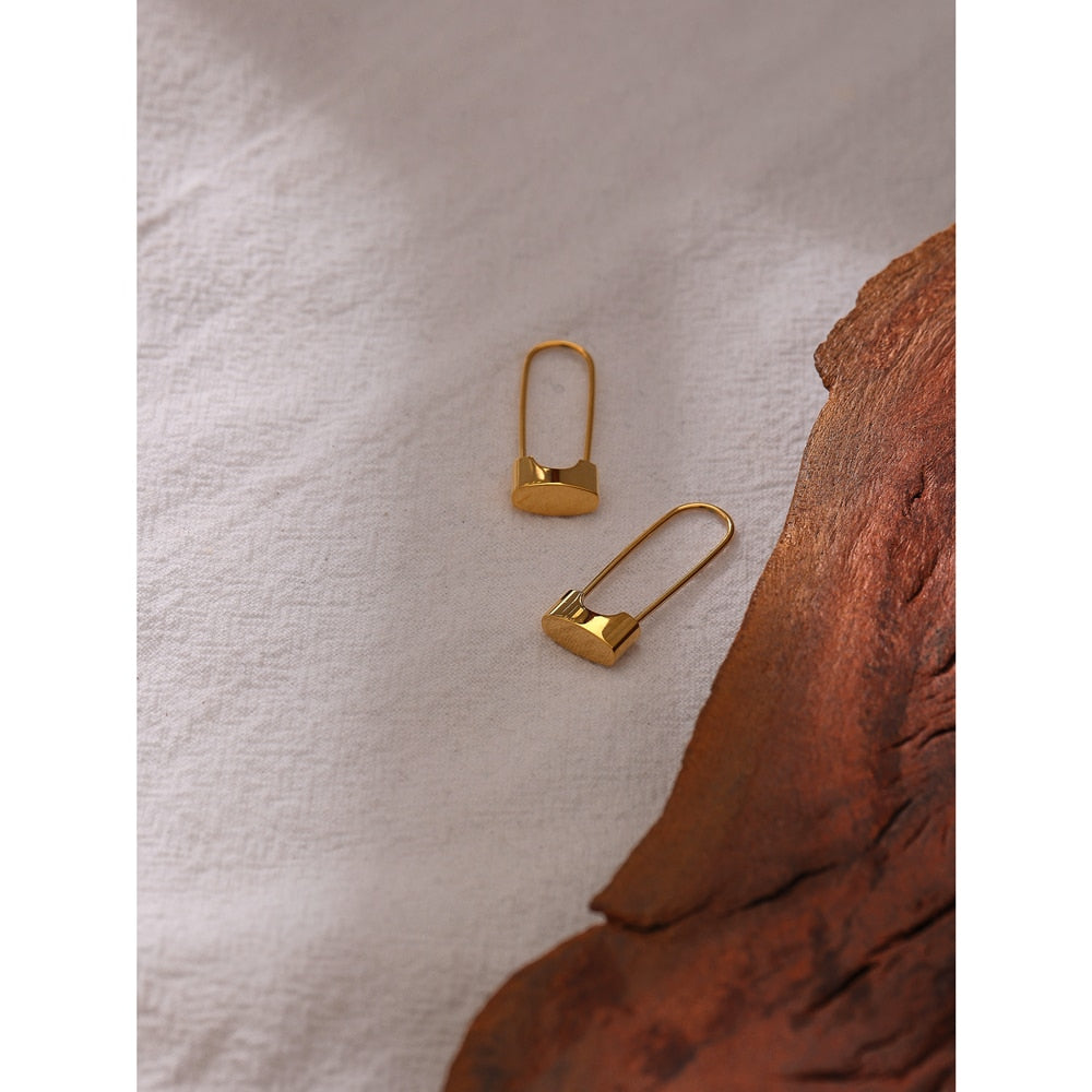 Brinco Cadeado em Ouro