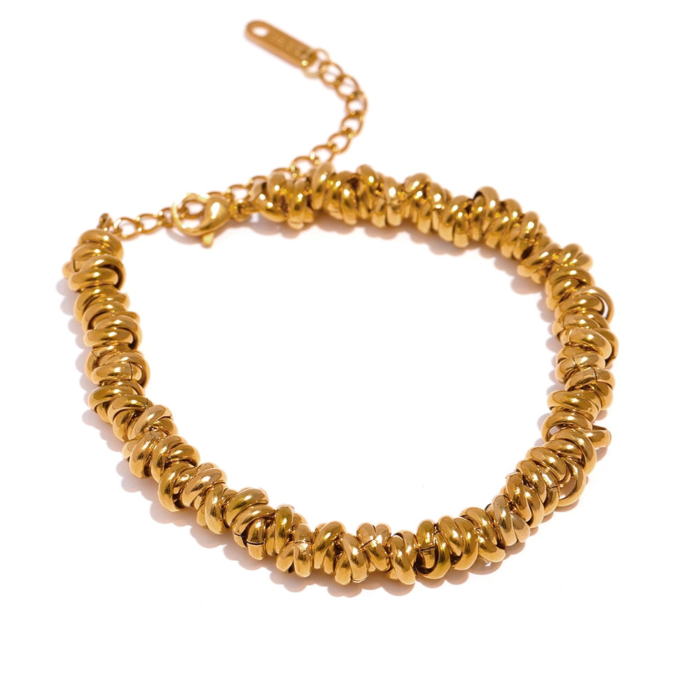 Pulseira Anelado Irregular Vertti