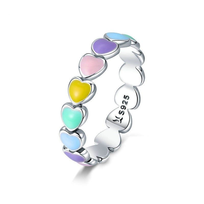 Anel Light Colors em Prata 925