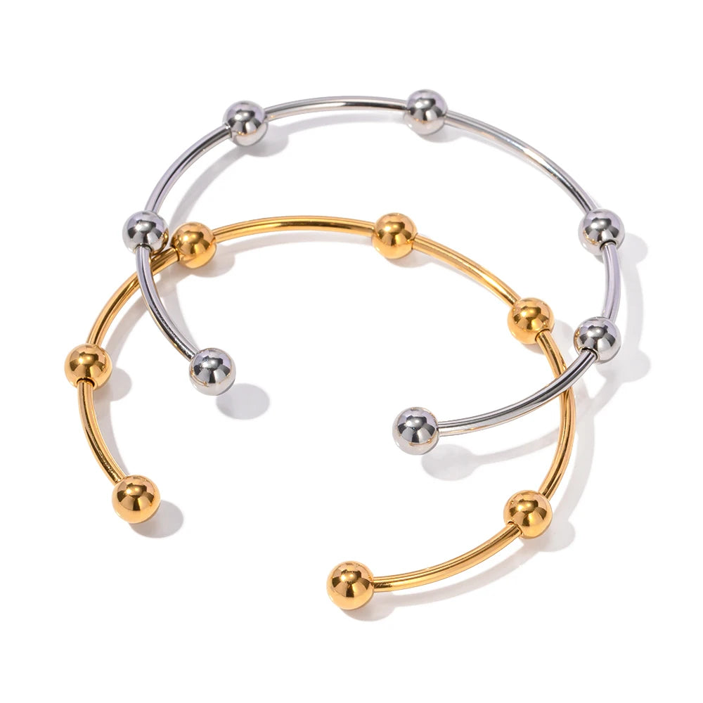 Bracelete Esferas Minimalistas