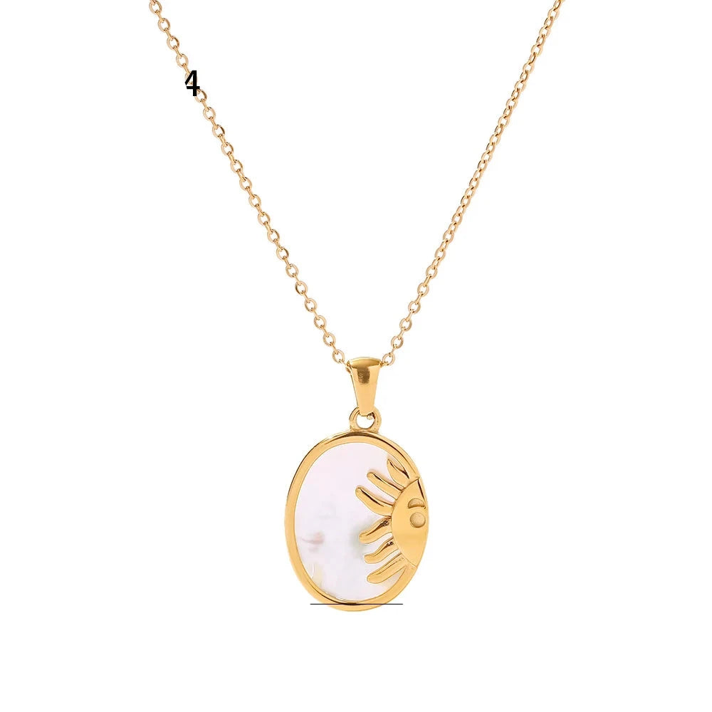 Colares Astros Celestes Ouro 18k