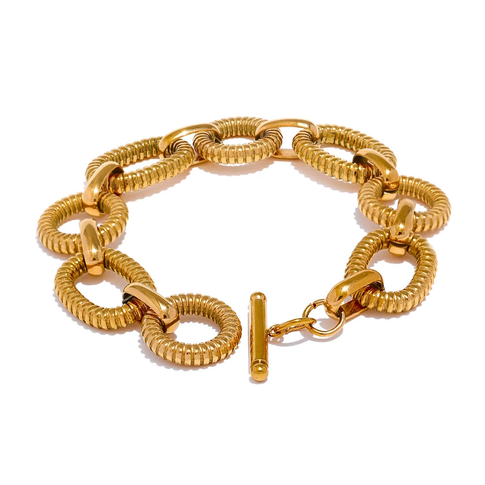 Pulseira Corrente Oval Grande