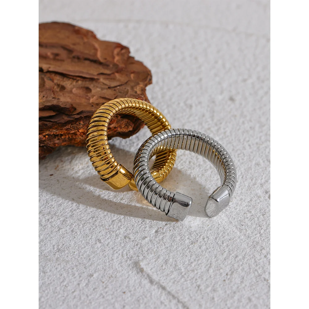 Anel Ajustável Elastic Minimalista