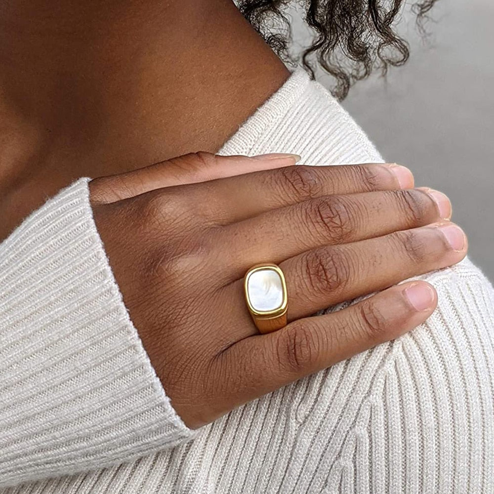 Anel Vintage Shell