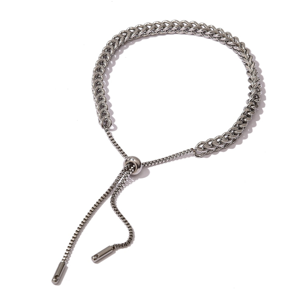 Pulseira Ajustável Corrente Classe