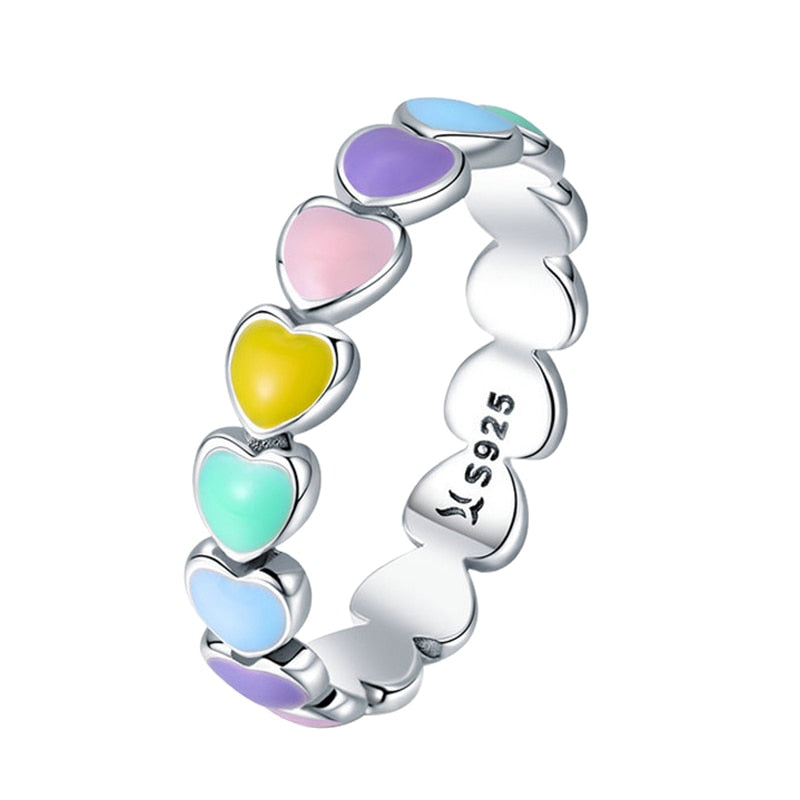 Anel Light Colors em Prata 925