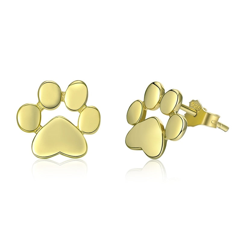Brinco Patinhas Dog em Prata 925